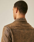 Men´s Sheepskin Trucker Jacket - Brown 63_627H207_CAF170808_7