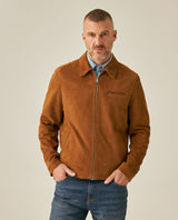 Men´s Goatskin Suede Jacket - Brown 63_627H209_CAF171028_0
