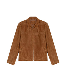 Men´s Goatskin Suede Jacket - Brown 63_627H209_CAF171028_3