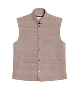 Men´s Goatskin Quilted Vest - Brown 63_627H210_CAF170808_3