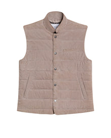 Men´s Goatskin Quilted Vest - Brown 63_627H210_CAF170808_3