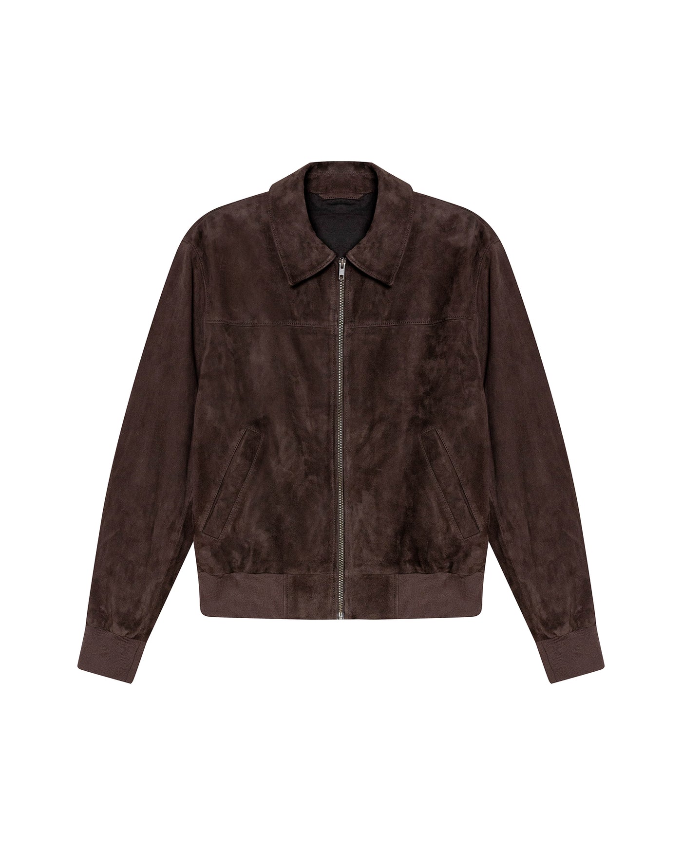 Men´s Suede Bomber Jacket - Brown 63_627H212_CAF190840_3