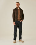 Men´s Suede Bomber Jacket - Brown 63_627H212_CAF190840_4