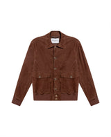 Mens Suede Leather Utility Bomber Jacket - Brown 63_627H214_CAF190840_3