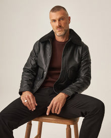 Men´s Lambskin Aviator Jacket - Black 63_627H400_NEG194007_0