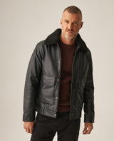 Men´s Lambskin Aviator Jacket - Black 63_627H400_NEG194007_3