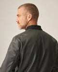 Men's Leather Jacket - Green 63_627H403_VER185621_6
