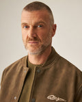 Men´s Leather Bomber Jacket - Green 63_627H404_VER170836_4