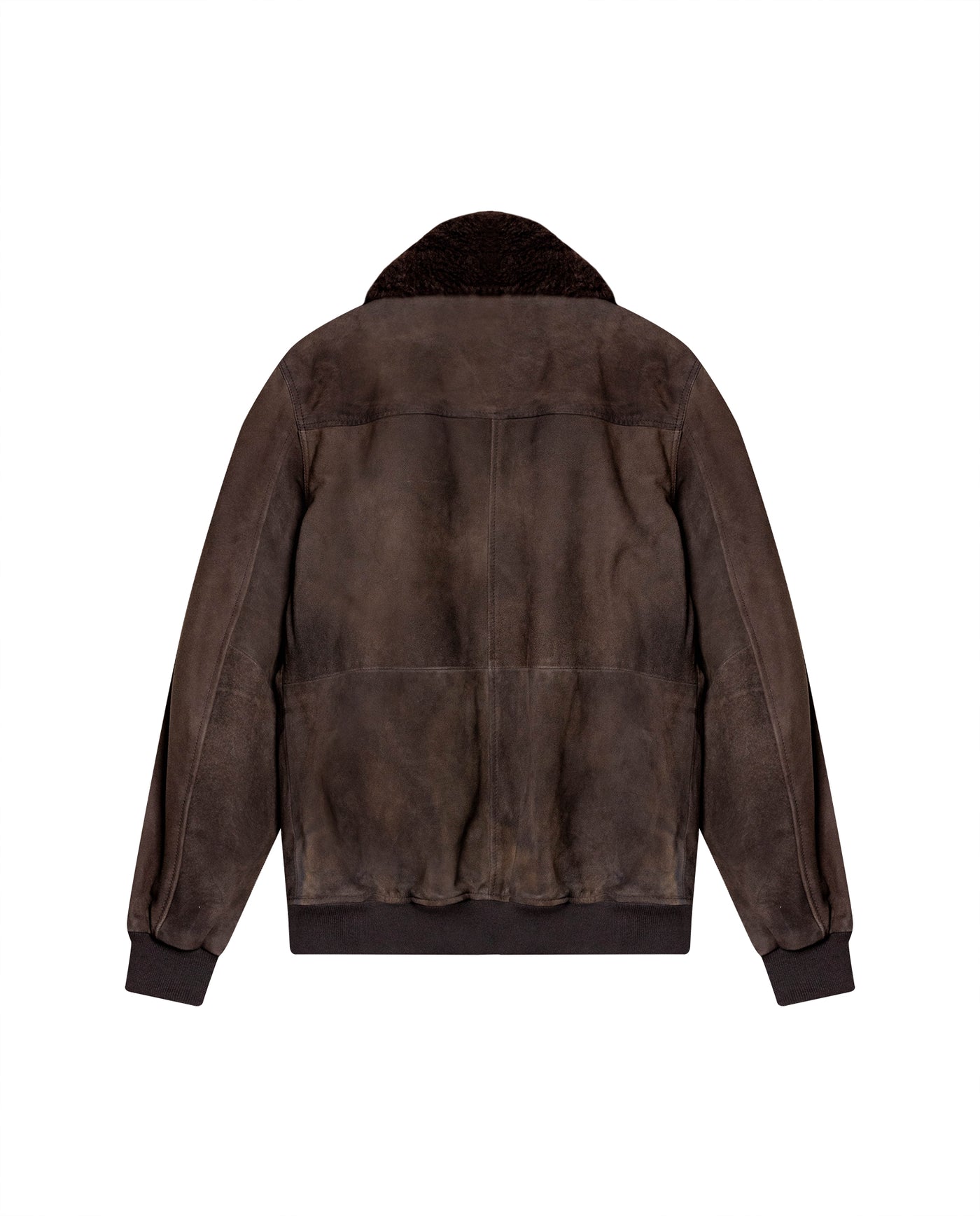 Mens Goat Suede Aviator Jacket - Special Collection - Brown 63_627H503_CAF191327_7