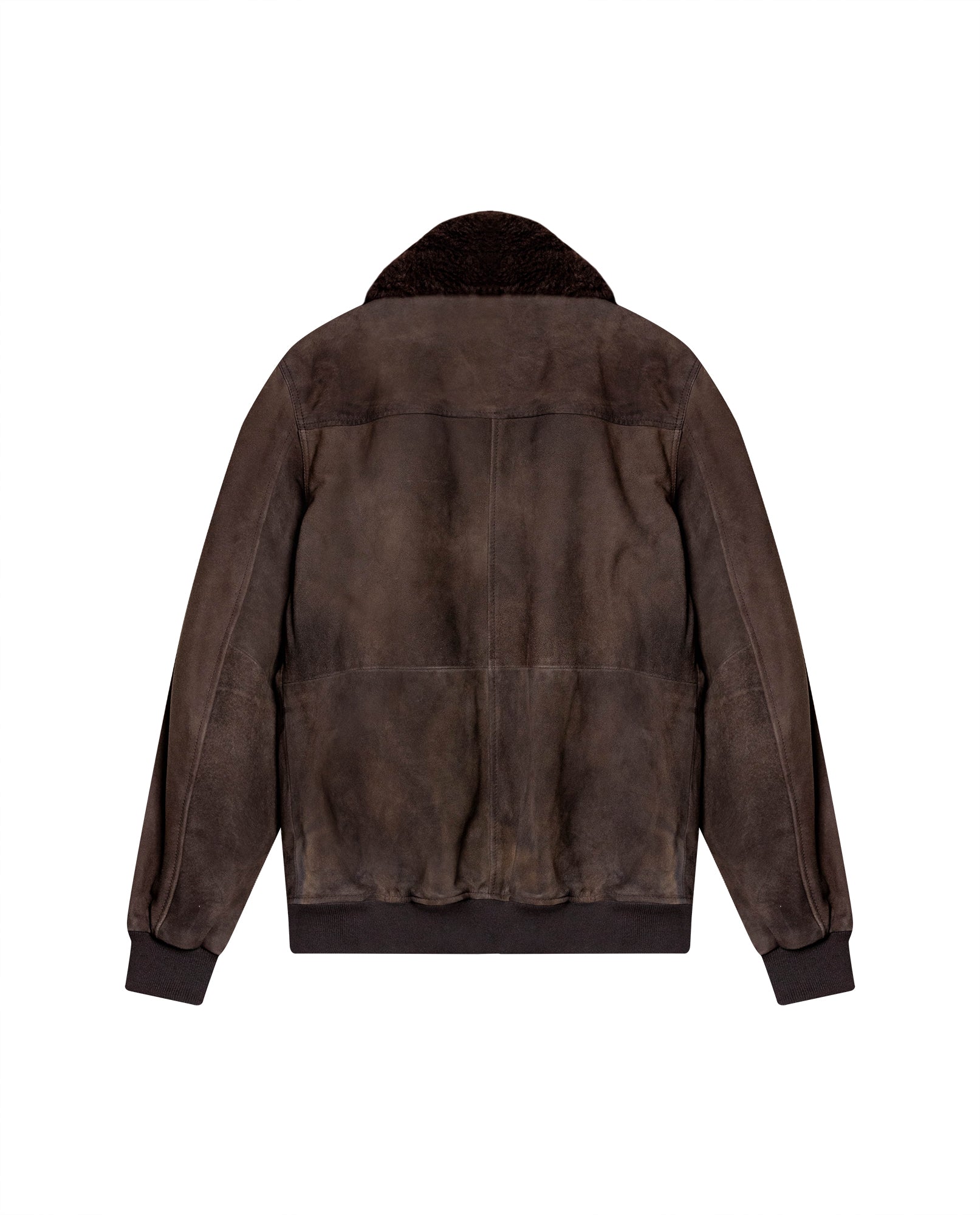 Mens Goat Suede Aviator Jacket - Special Collection - Brown 63_627H503_CAF191327_7
