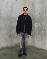 Mens Suede Aviator Jacket - Special Collection - Black 63_627H507_NEG194007_5