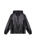 Mens Sheepskin Leather Hooded Bomber Jacket - Special Collection - Black 63_627H508_NEG194007_4