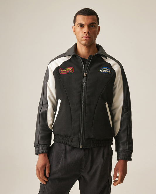 Men´s Racing Leather Jacket - Black 63_627H900_NEG194007_3
