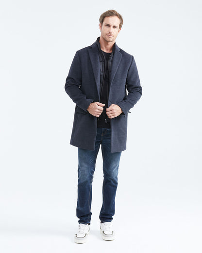 DOUBLE PIECE COAT IN GRAY