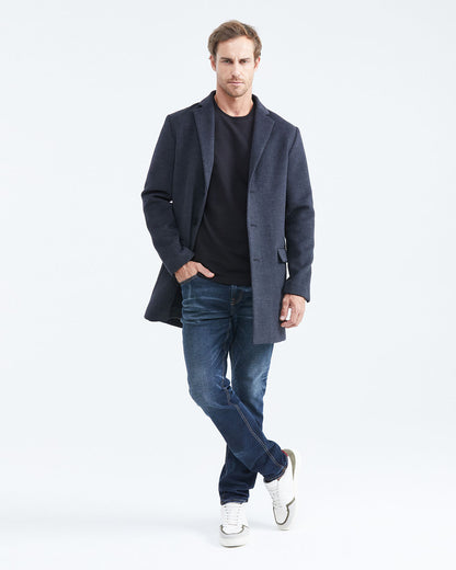 DOUBLE PIECE COAT IN GRAY