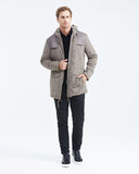 PARKA JACKET IN BEIGE