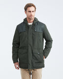 PARKA JACKET IN GREEN