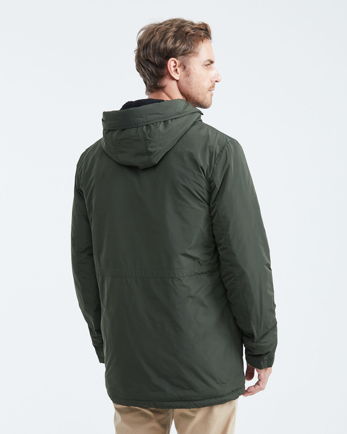 PARKA JACKET IN GREEN