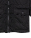 Men's Quilted Aviator Jacket in Cotton-Polyester Blend, Anchor - 7