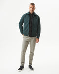 Men's Trucker Jacket in Cotton-Nylon Blend, Navigate 63_629G002_VER195350_4