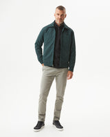 Men's Trucker Jacket in Cotton-Nylon Blend, Navigate 63_629G002_VER195350_4