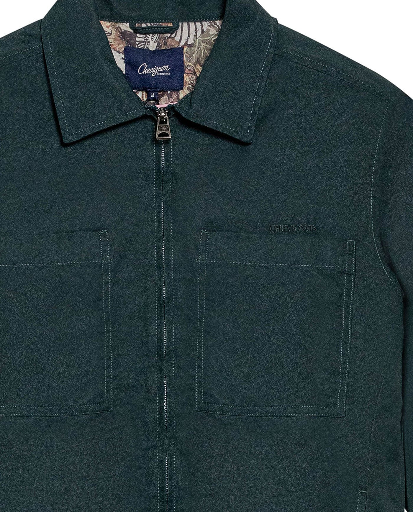 Men's Trucker Jacket in Cotton-Nylon Blend, Navigate 63_629G002_VER195350_8