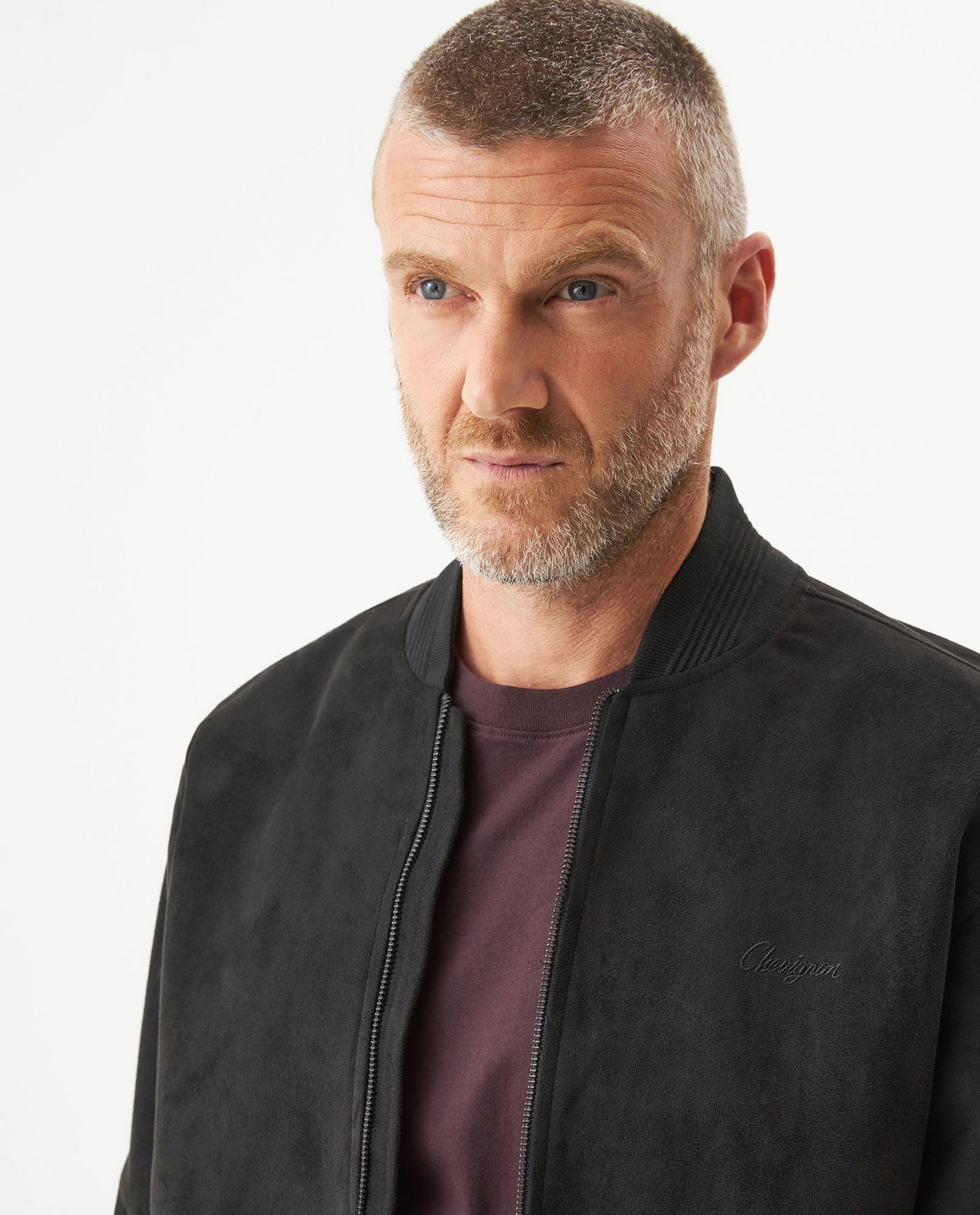 Men's Bomber Jacket - Black 629G003 - 4