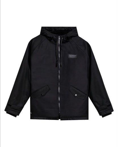 Men's Parka Jacket - Black - 1