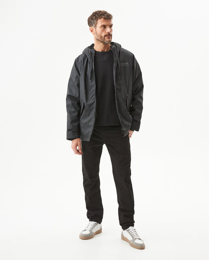 Men's Parka Jacket - Black - 3