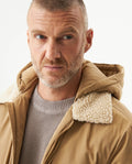 Men's Removable Hood Aviator Jacket in Polyester, Horizon 629G006 - 4