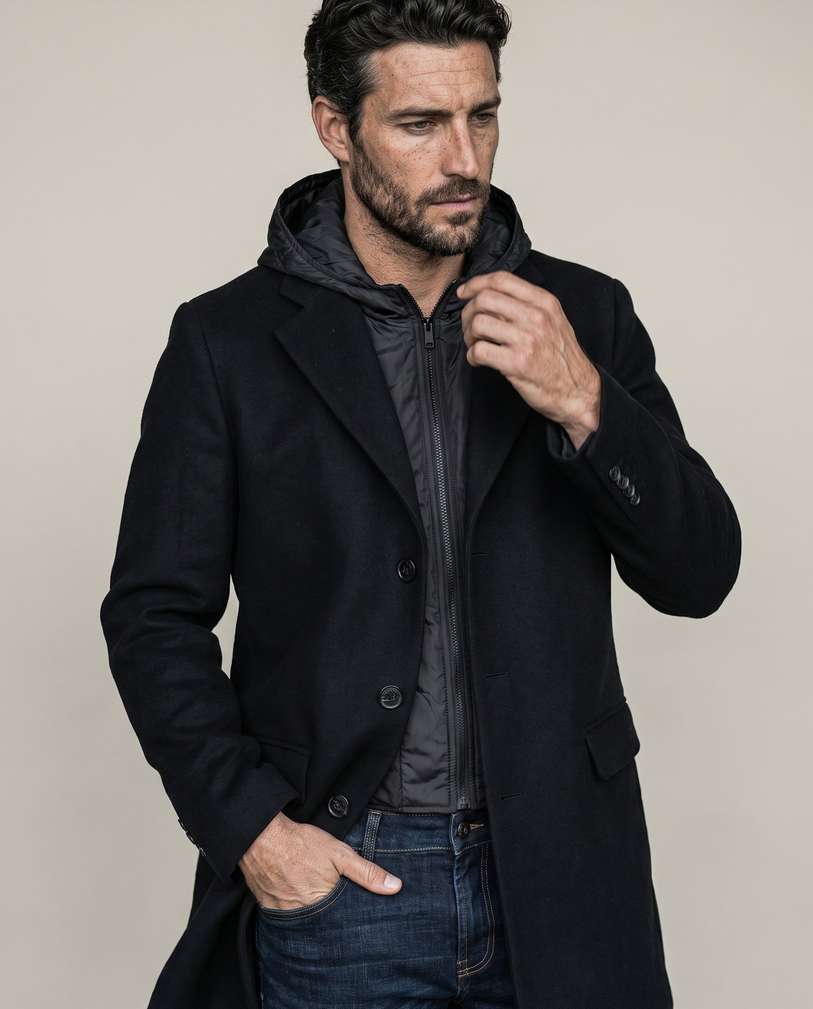 Men´s Removable-Piece Coat - Black 63_629G007_NEG190303_0