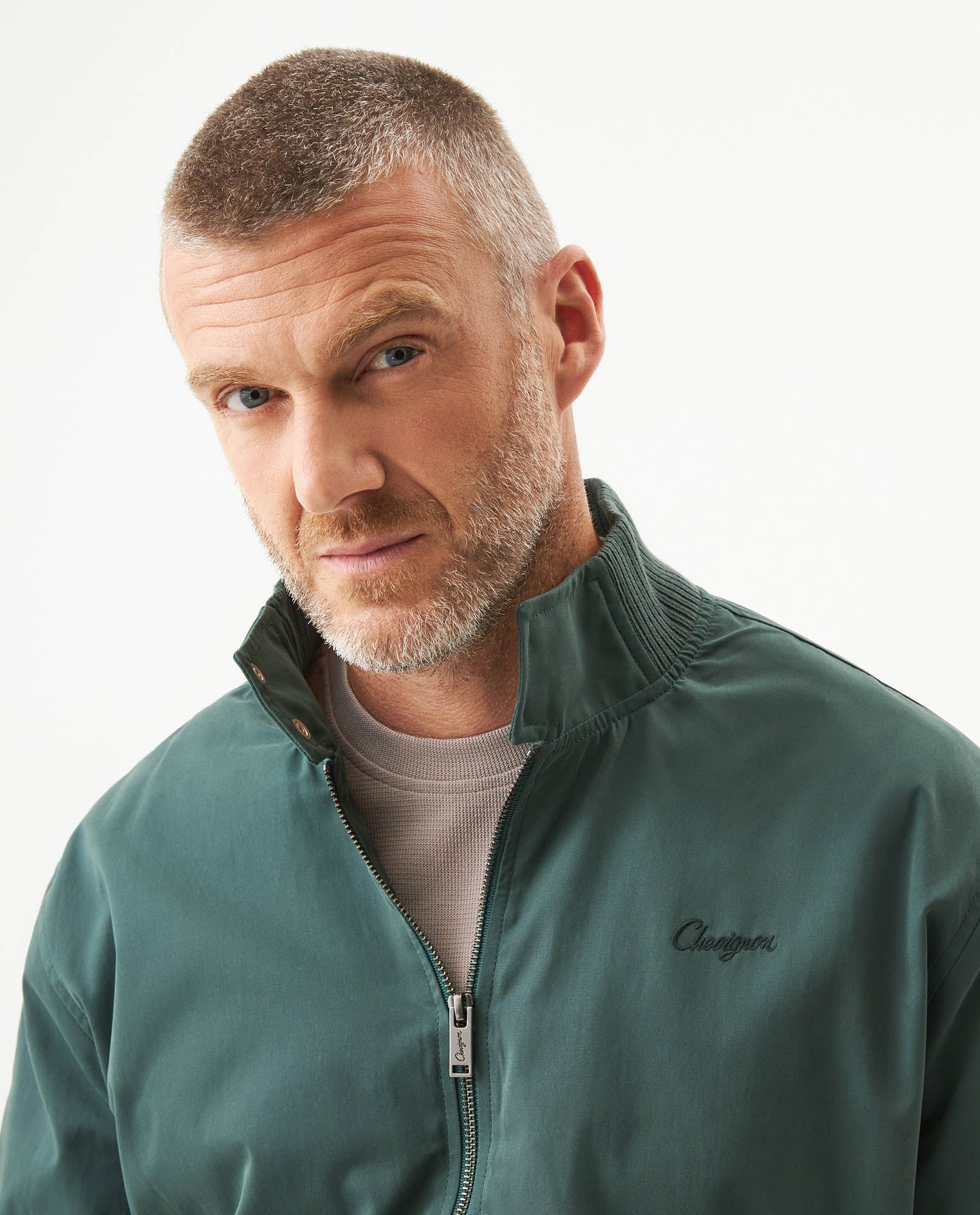 Men's Bomber Jacket - Green 629G008 - 4