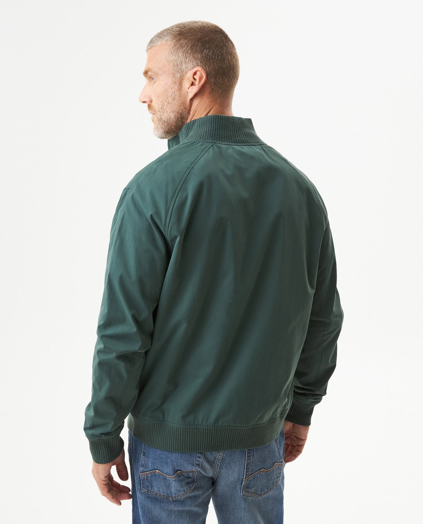 Men's Bomber Jacket - Green 629G008 - 5