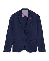 Men's Blazer with Duck Pin in Cotton-Polyester Blend, Maritime 629G009 - 2