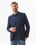 Men's Blazer with Duck Pin in Cotton-Polyester Blend, Maritime 629G009 - 1