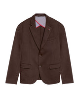 Men's Blazer with Duck Pin in Cotton-Polyester Blend, Maritime 629G009 - 2