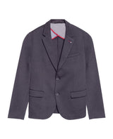Men's Blazer with Duck Pin in Cotton-Polyester Blend, Maritime 629G009 - 2