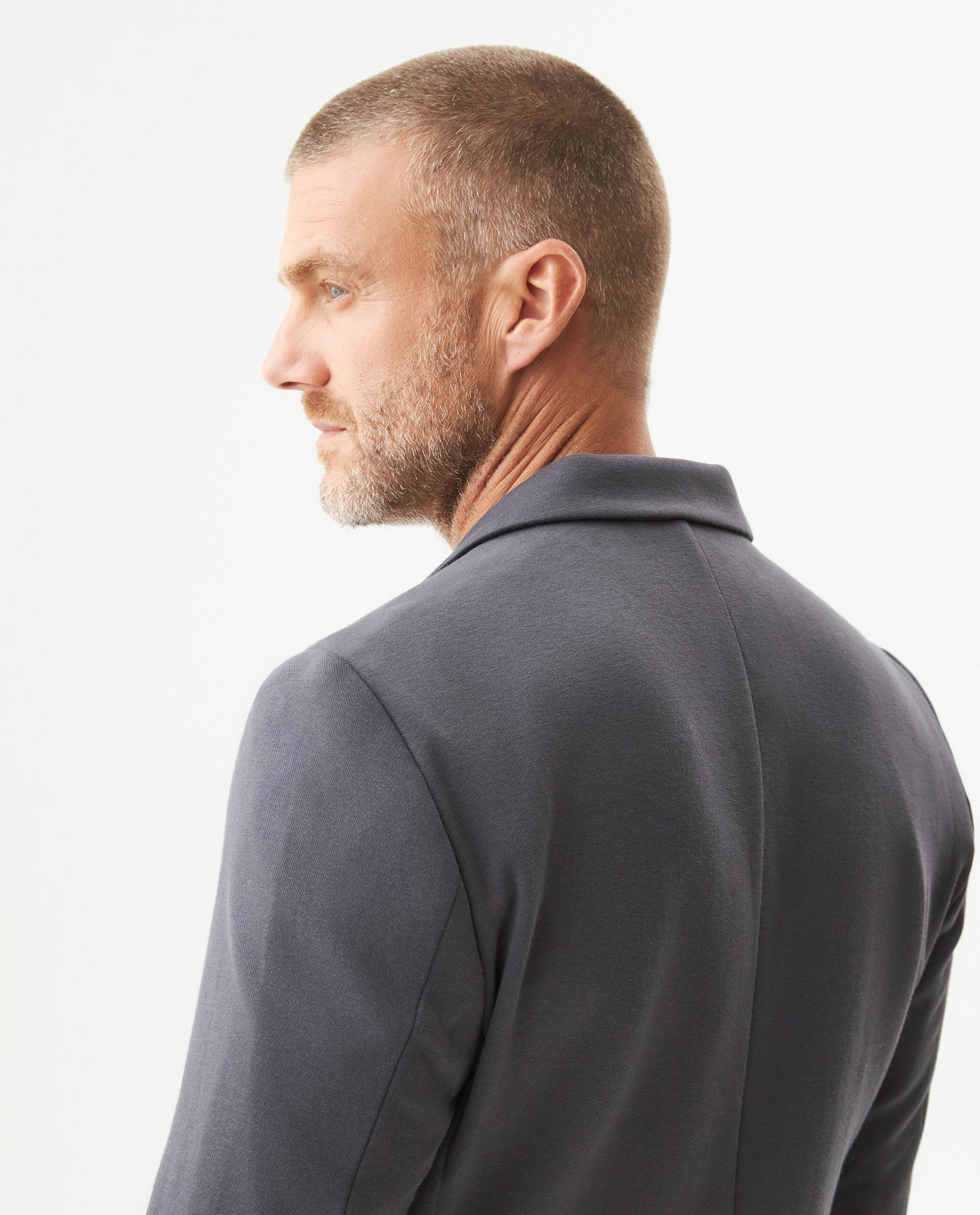 Men's Blazer with Duck Pin in Cotton-Polyester Blend, Maritime 629G009 - 6