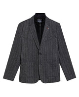 Men's 2-in-1 Blazer with Duck Pin in Polyester-Rayon Blend, Dockside 629G010 - 2