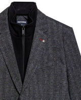 Men's 2-in-1 Blazer with Duck Pin in Polyester-Rayon Blend, Dockside 629G010 - 7