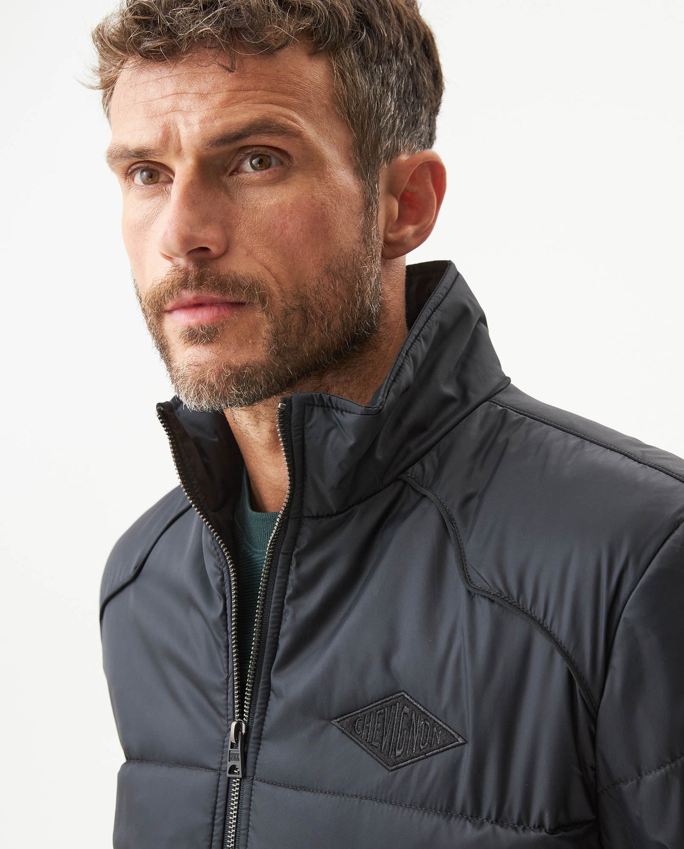 Men's Padded Jacket - Black 629G011 - 4