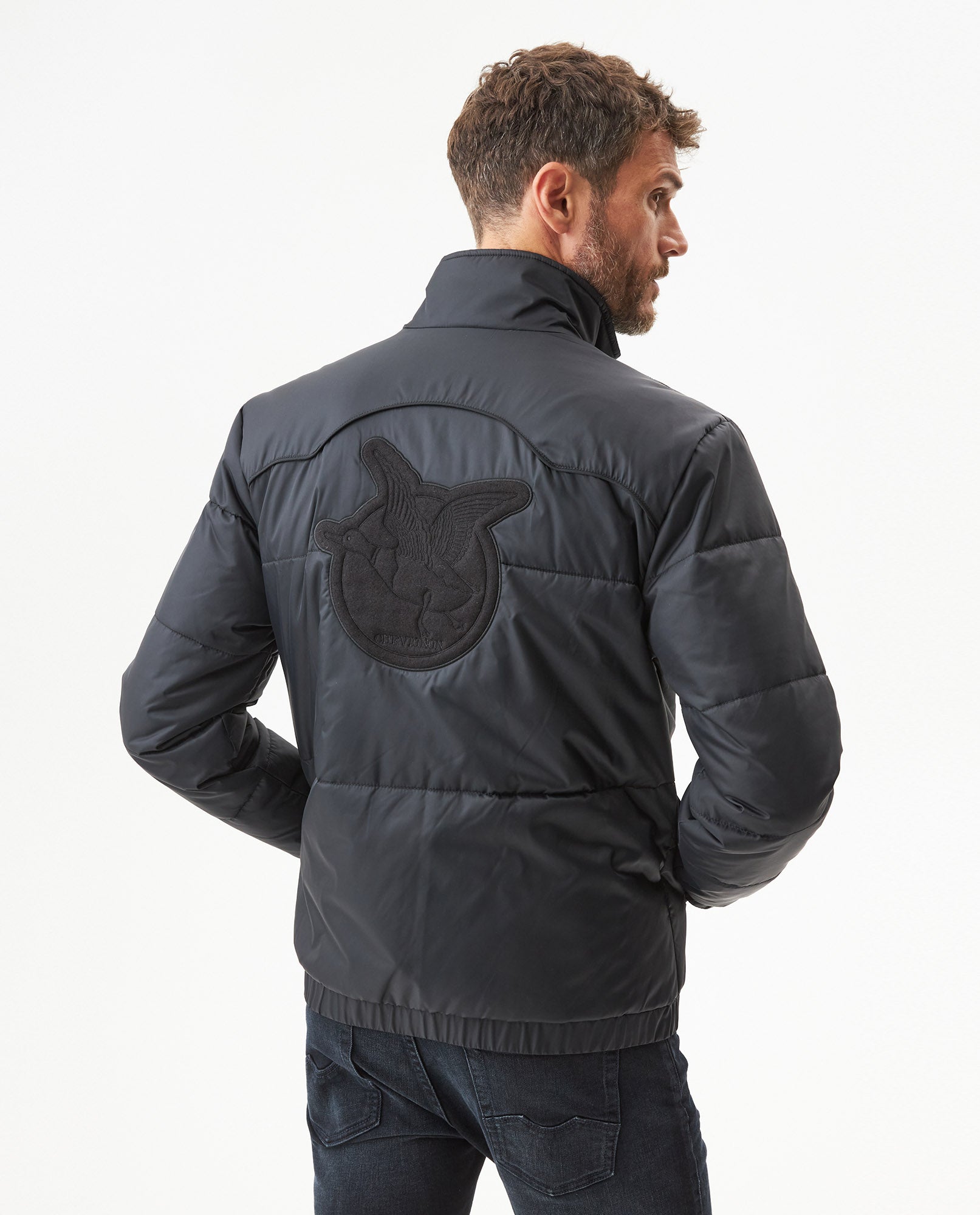 Men's Padded Jacket - Black 629G011 - 5