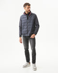 Men's Bomber Jacket in Polyamide-Polyester Blend, Windward 629G012 - 3