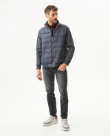 Men's Bomber Jacket in Polyamide-Polyester Blend, Windward 629G012 - 3