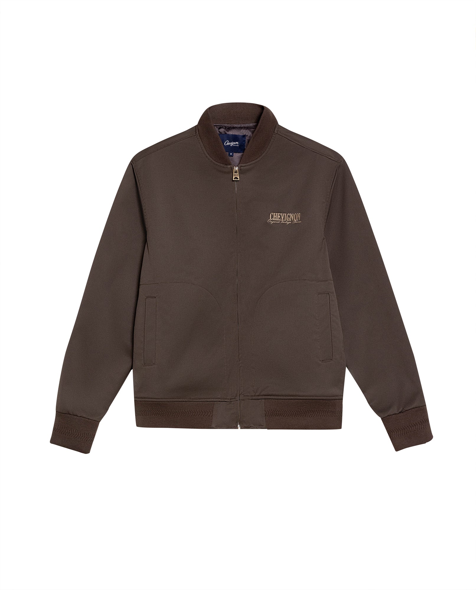 Men's Herringbone Bomber Jacket in Polyester, Jetty 629G013 - 2
