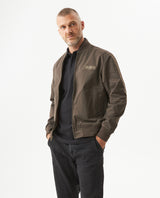 Men's Herringbone Bomber Jacket in Polyester, Jetty 629G013 - 1