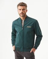 Men's Herringbone Bomber Jacket in Polyester, Jetty 629G013 - 1