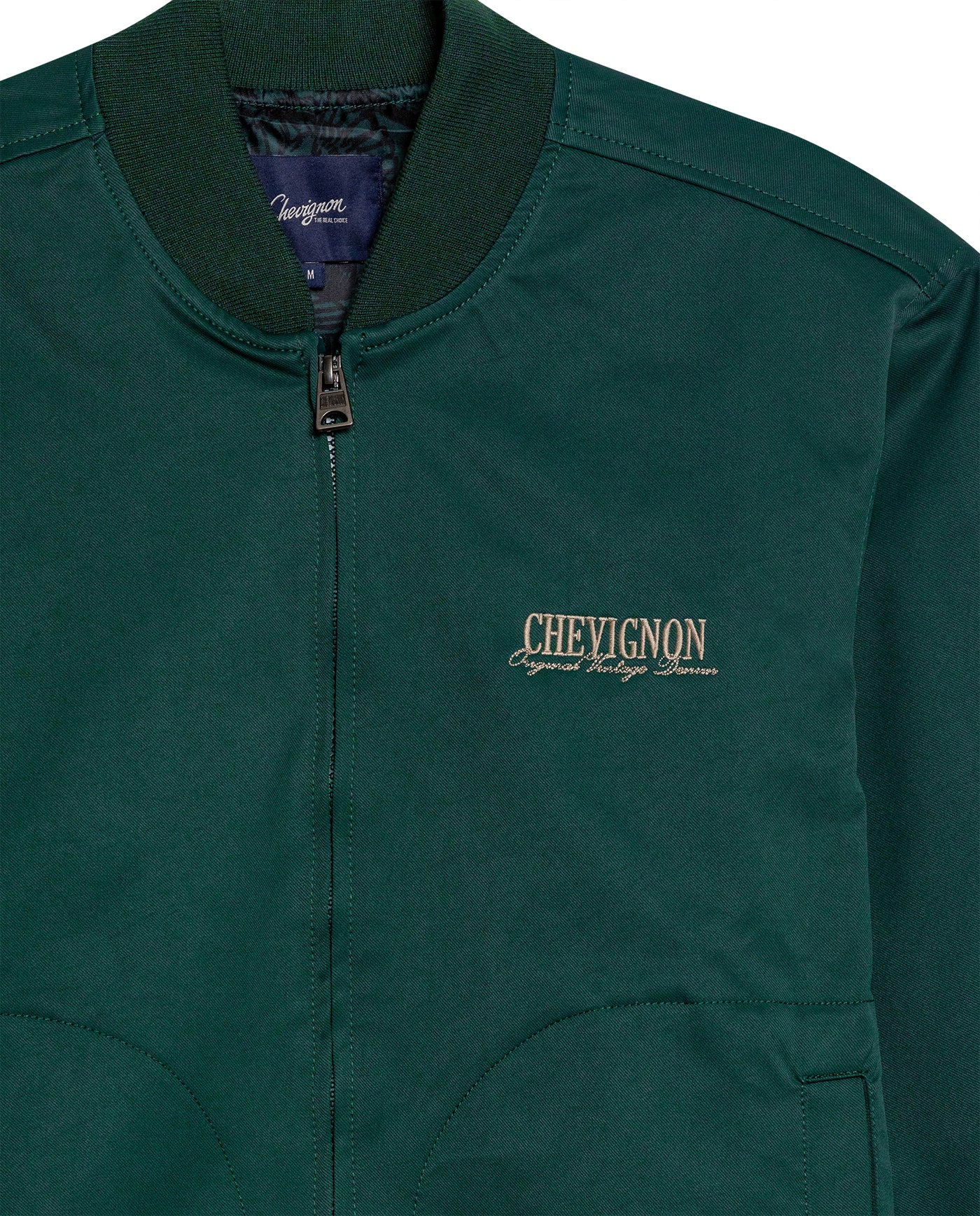 Men's Herringbone Bomber Jacket in Polyester, Jetty 629G013 - 7