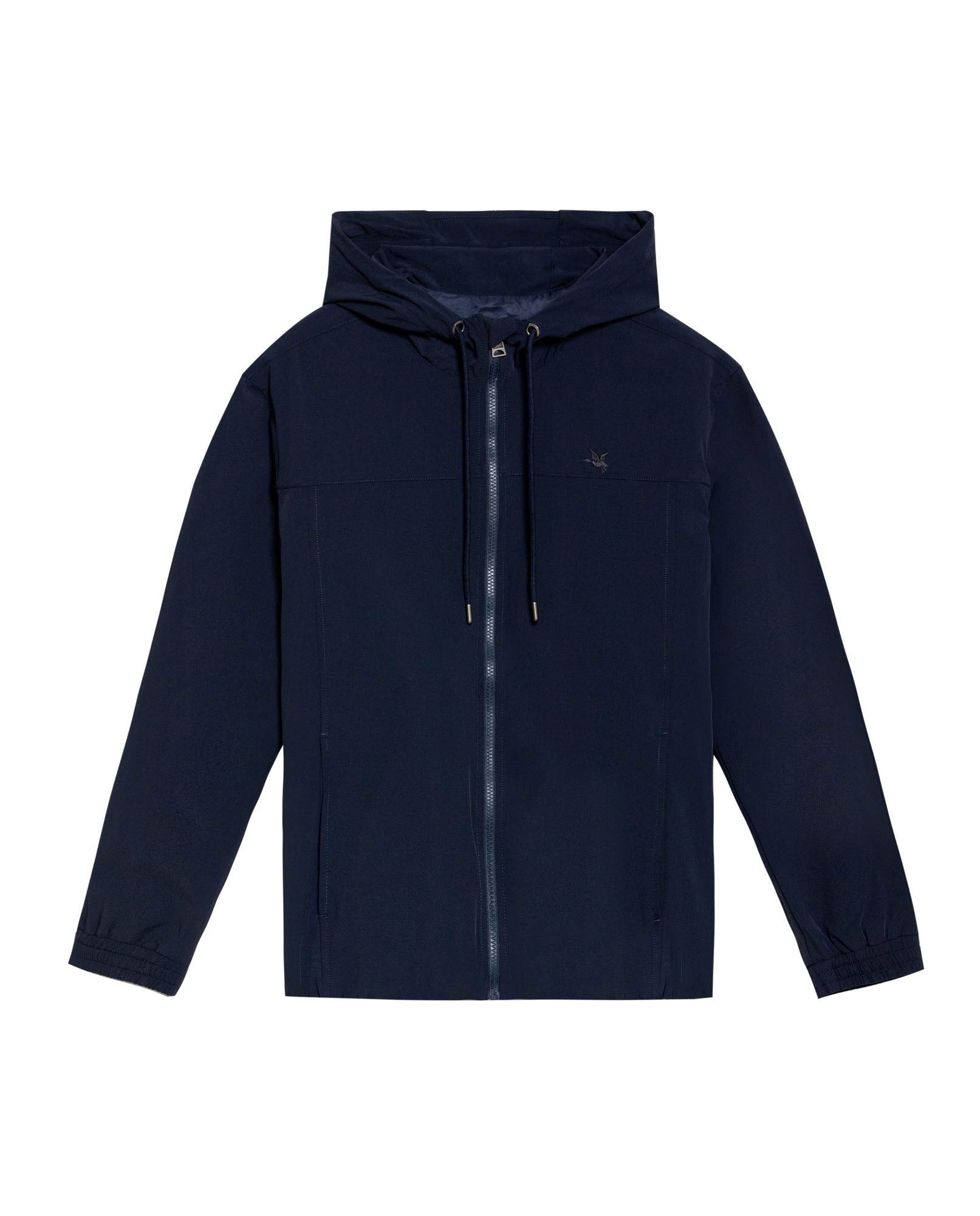 Men's Windbreaker Jacket in Nylon Stretch Blend, Tidewater - 1