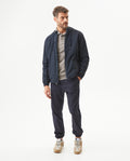 Men's Windbreaker Jacket in Nylon Stretch Blend, Tidewater - 3